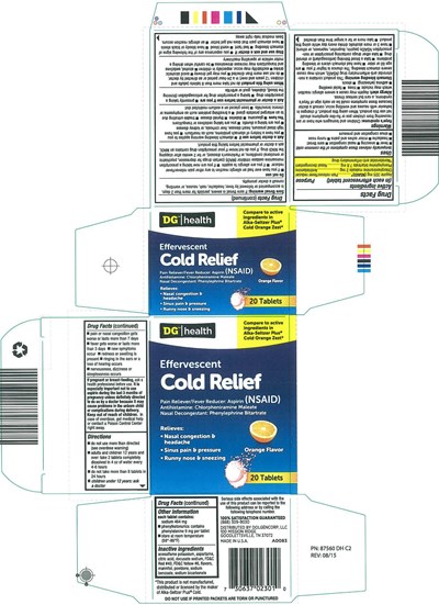 Dg Health Orange Cold 20c (87560 Dh C2 Dg Health Orange Cold 20 Apprvl)